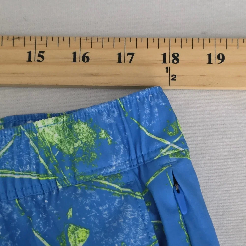 The North Face Men Blue‎ Green Wander Active Hiking Shorts Zipper Pocket Sz XL